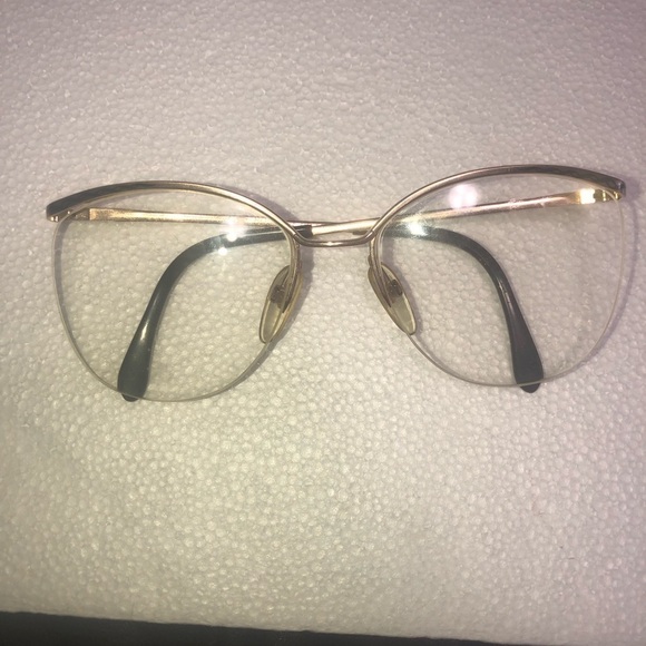 VTG Rodenstock Lady R Tour 805 RD 140 Gold Tone Frames w Twist Accent Design EUC - Picture 3 of 9